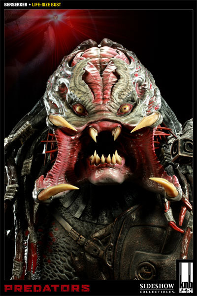 The Berserker Predator Life-Size Bust