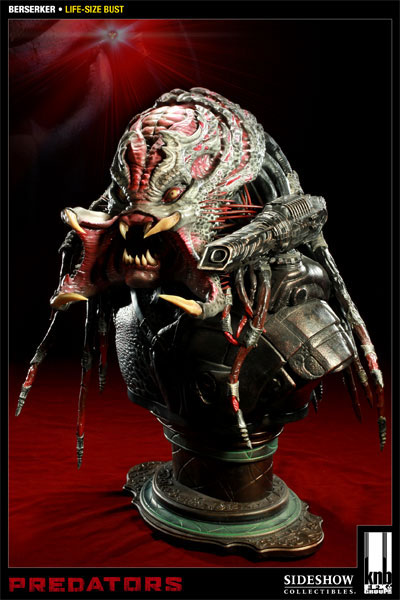 The Berserker Predator Life-Size Bust