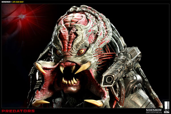 The Berserker Predator Life-Size Bust