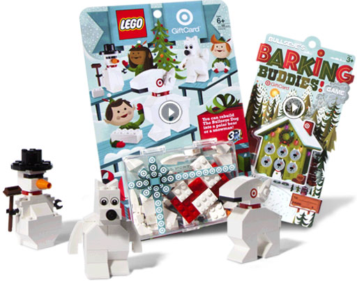美國知名購物網站Target 推出Lego 2011 GiftCard