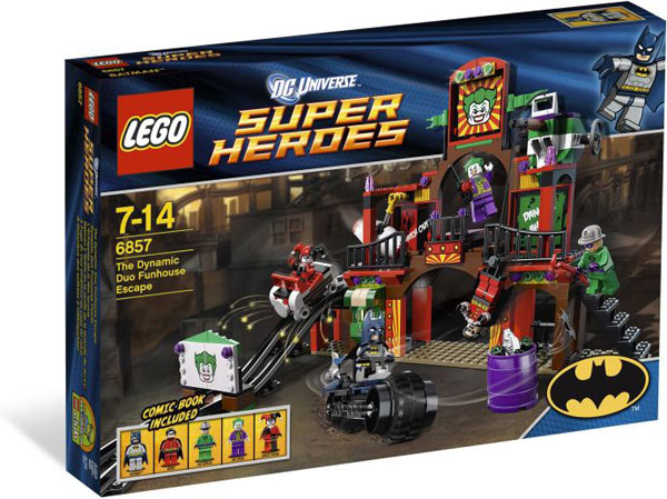 LEGO 6857 超級英雄系列：The Dynamic Duo Funhouse Escape 