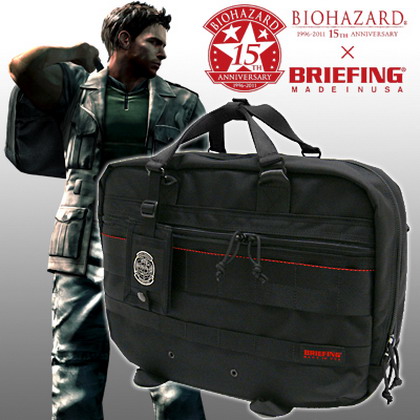 e-CAPCOM限定，BIOHAZARD×BRIEFING 帥氣背包情報揭露！