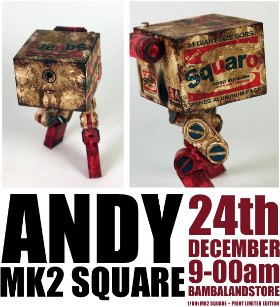 threeA - ANDY the MK2 Square | 玩具人Toy People News