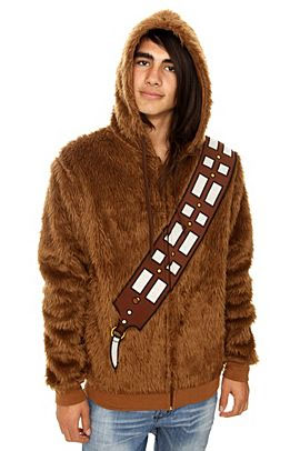 Star Wars Chewbacca Furry Zip Hoodie星戰裘巴卡外套