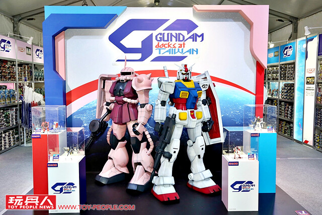 鋼普拉迷們千萬別錯過！【GUNDAM docks at TAIWAN】「限定商品販售區」現場報導