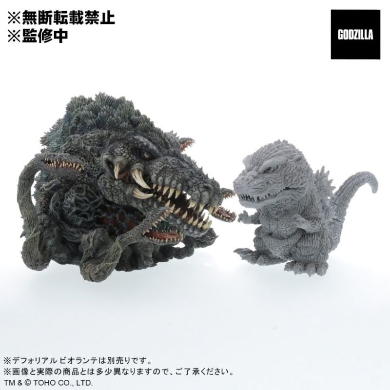 Q版造型 DEFOREAL《哥吉拉》、《卡美拉》等新作原型公開！