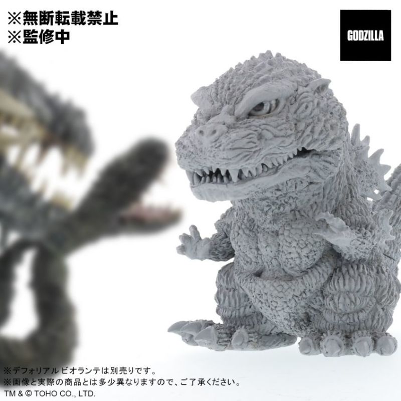 Q版造型 DEFOREAL《哥吉拉》、《卡美拉》等新作原型公開！