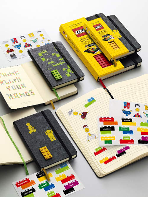 Lego X MOLESKINE 限定筆記本