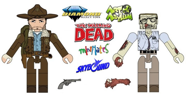 Diamond Select Toys The Walking Dead minimate collection