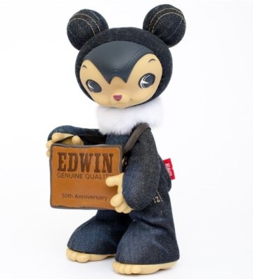 EDWIN × ToysField 50周年記念人形 ToysField x EDWIN聯名限定KUMA