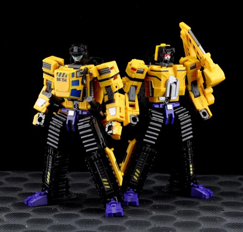 MakeToys - BULLDOZER & EXCAVATOR
