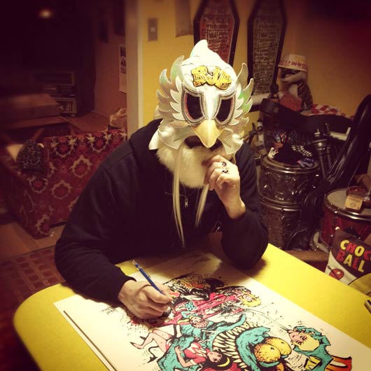 Erostika - “DEVIL MAN” Silkscreen Poster