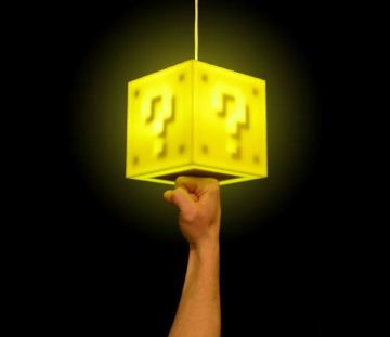 8BitLit - 『超級瑪利歐兄弟』方塊觸控燈！