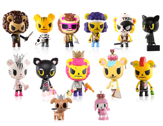 tokidoki 全新盒玩系列作品“Royal Pride”