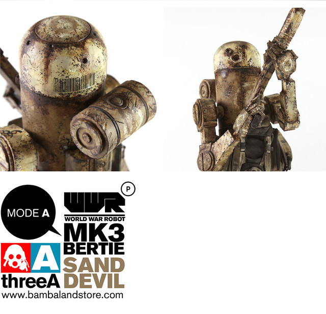 threeA 官網緊急發售WWRp SAND DEVIL MK3 Bertie | 玩具人Toy People News