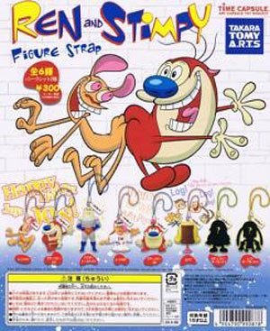 Ren&Stimpy 轉蛋吊飾