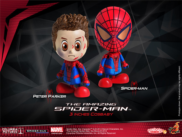 Hot Toys - 蜘蛛人：驚奇再起 Cosbaby 雙人包！