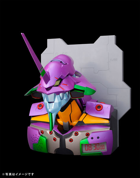 EVA初號機胸像鬧鐘