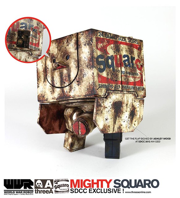 threeA - SDCC 限定MIGHTY SQUARO