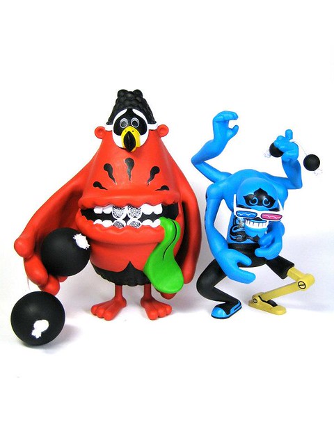 數位音樂表演團體 HIFANA的 Hanabeam figurine