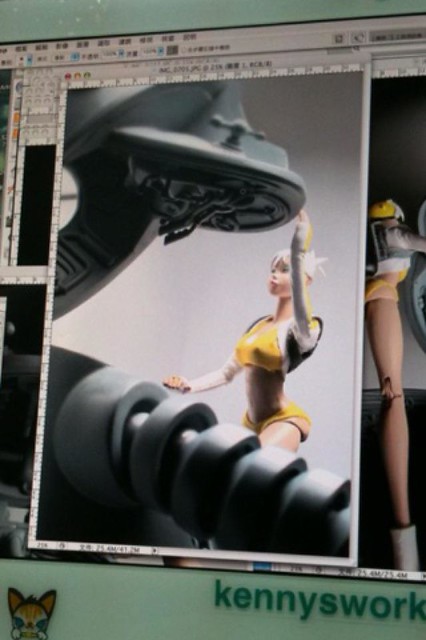 threeA - Kenny wong × Ashley wood 1:12 SEA MONKEY + SNOWPEA | 玩具