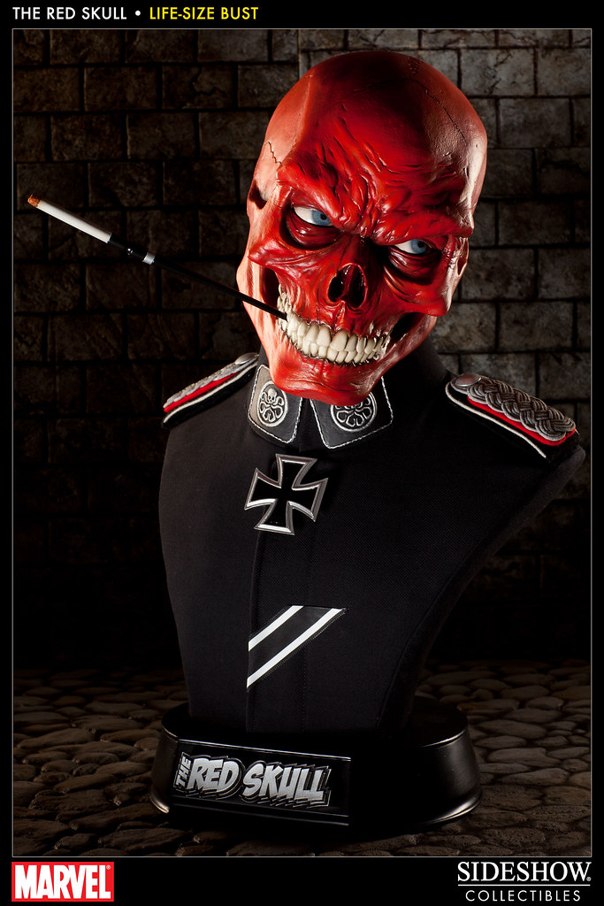 絕對的邪惡！Sideshow 推出『紅骷髏』1：1胸像