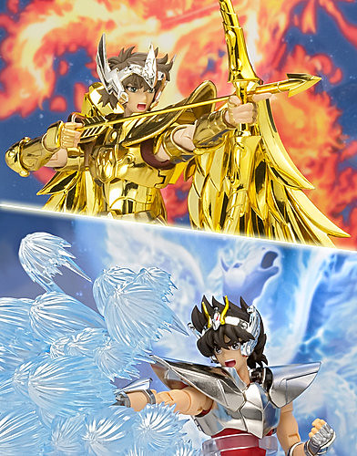 聖鬪士聖衣神話EX 天馬座星矢&射手座艾奧羅斯 特效零件套裝