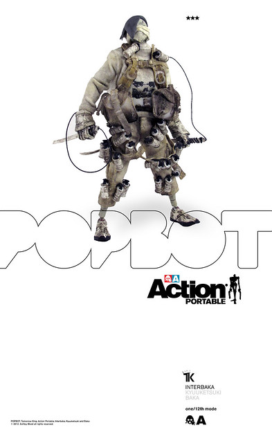 threeA - POPBOT：Action PORTABLE Slicer Tomorrow Kings | 玩具人Toy