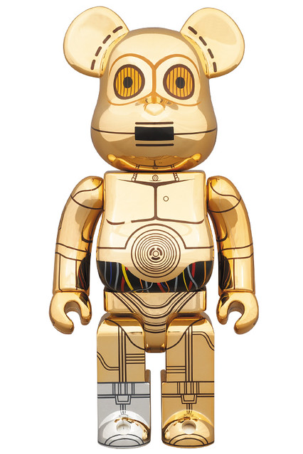 洗金A！BE@RBRICK 400% 電鍍C-3PO | 玩具人Toy People News