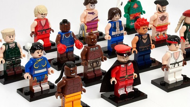 Street Fighter LEGO Minifigs 樂高 街頭霸王 人偶