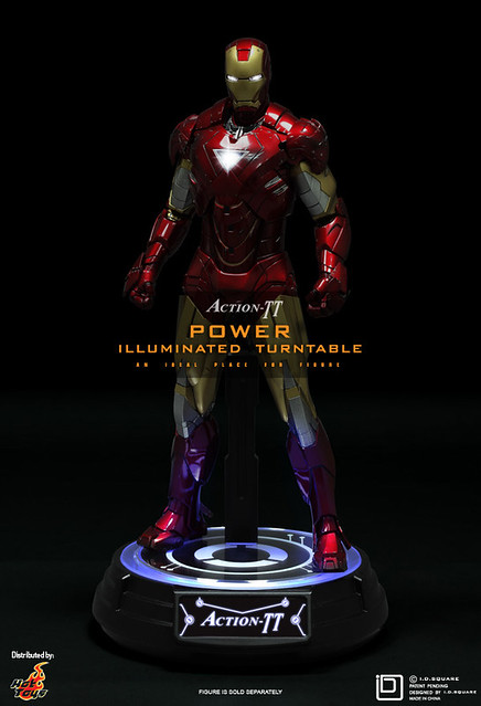 Hot Toys - Action-TT 發光旋轉人形支架