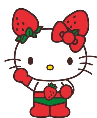 『Hello Kitty』×『草莓』！新感覺的超級英雄「草莓超人」酸甜登場～