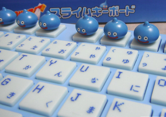DRAGON QUEST SLIM KEYBOARD 勇者鬪惡龍史萊姆鍵盤