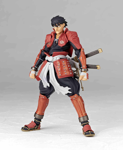 海洋堂輪轉可動Revoltech No.125 島津豊久