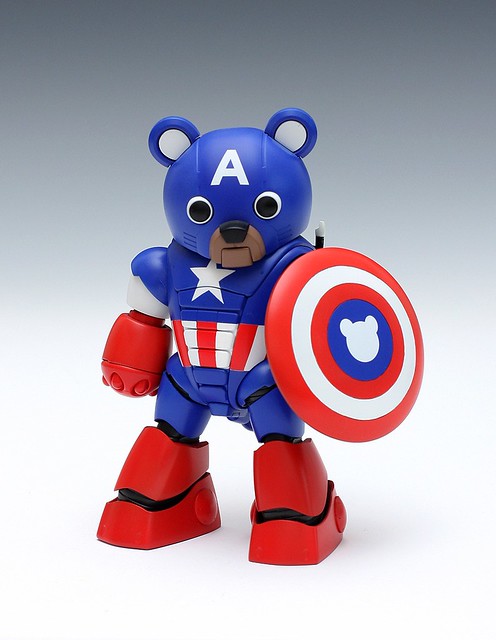 Bearvengers Series no.2 CAPTAIN-BEAR 熊隊長