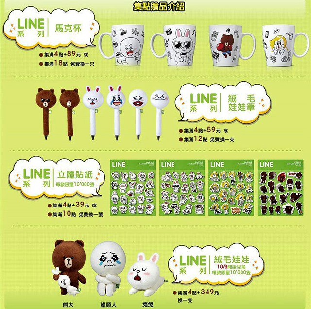 就愛line在let S Cafe 集點活動在全家便利商店 玩具人toy People News