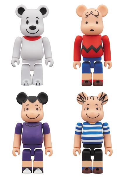 SNOOPY × BE@RBRICK 四款「花生漫畫」經典角色第二彈