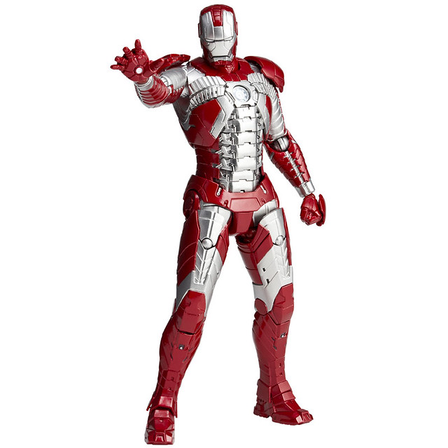 海洋堂輪轉可動鋼鐵人 REVOLTECH IRON MAN  MK-V