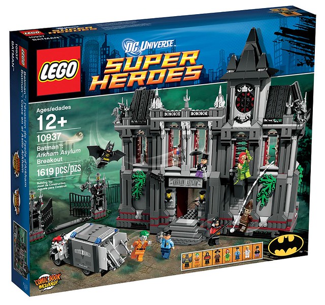 LEGO - 蝙蝠俠系列10937「阿卡漢療養院」 