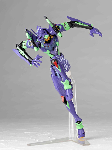 海洋堂REVOLTECH 福音戰士初号機アップル紫電版本
