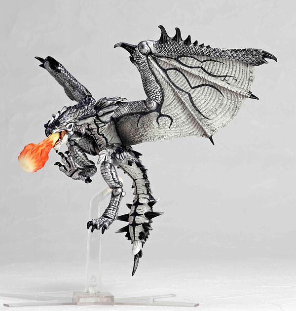 海洋堂輪轉可動魔物獵人リオレウス希少種