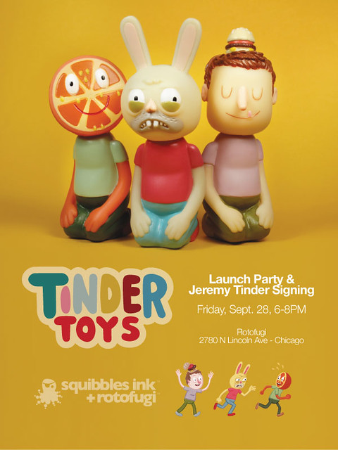 Jeremy Tinder 的 Tinder Toys 設計師玩具