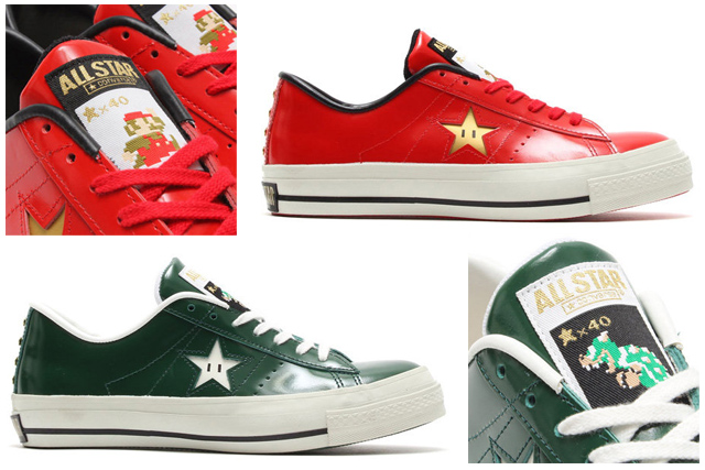 跳躍之神再度降臨！Converse × 超級瑪利兄弟 第四彈！～