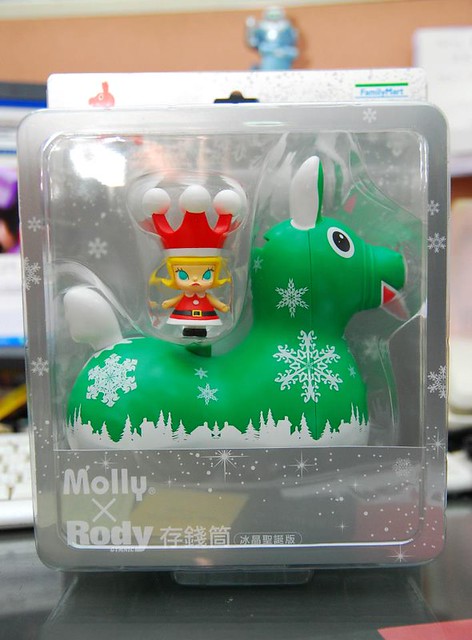 全家跳跳馬第二波RODY x MOLLY 聯名公仔存錢桶