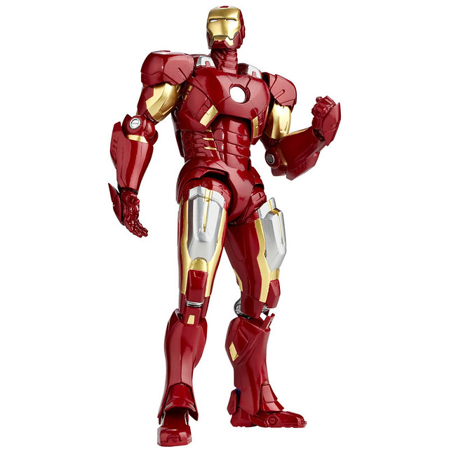 海洋堂 REVOLTECH IRONMAN MK 7 輪轉可動鋼鐵人MK 7