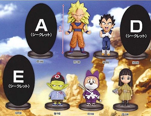 七龍珠Z 劇場版 World Collectable Figure Vol.1