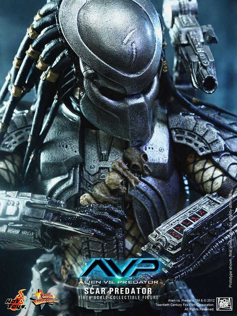 Hot Toys新作推出！MMS190 異形戰場Scar Predator 