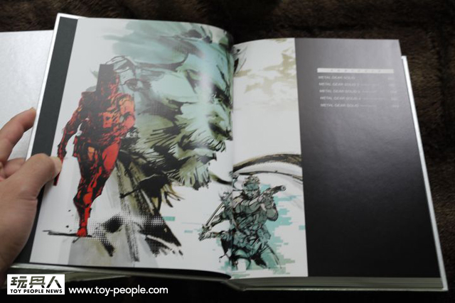 MGS 潛龍諜影25周年紀念畫冊集 開箱報告！