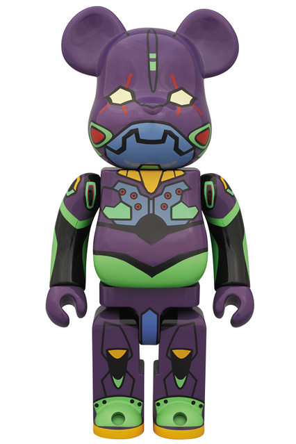BE@RBRICK 新世紀福音戰士 初号機 Night Color Ver. 400%