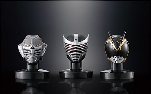 假面騎士ブランク体＆疑似ライダーセット 頭像盒玩